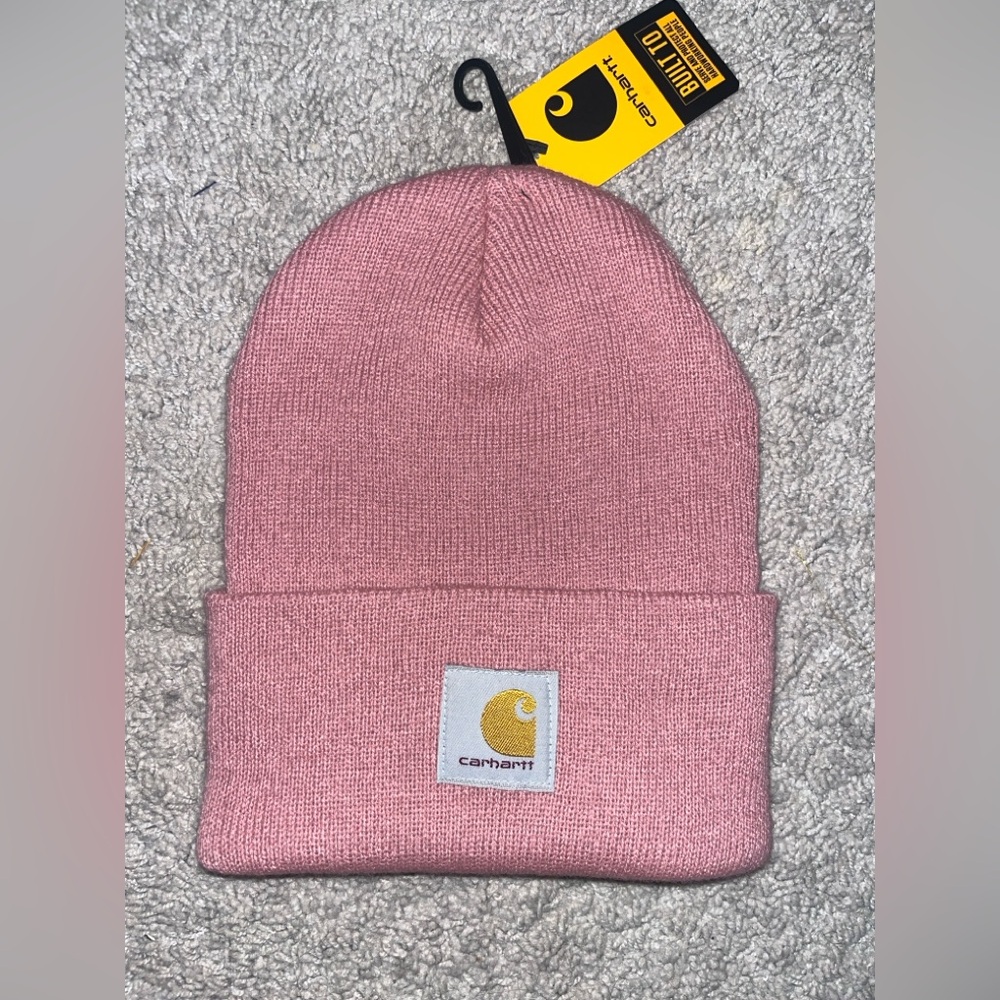 Carhartt Light Pink Beanie